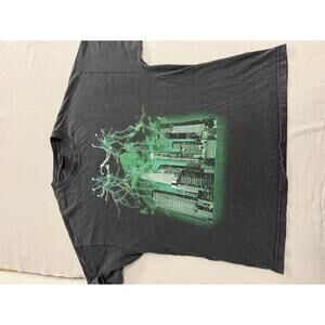 Faded The Hundreds T-shirt Los Angeles City Lightning Bolt